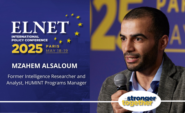 Mzahem Alsaloum — Former Intelligence Researcher and Analyst, HUMINT Programs Manager