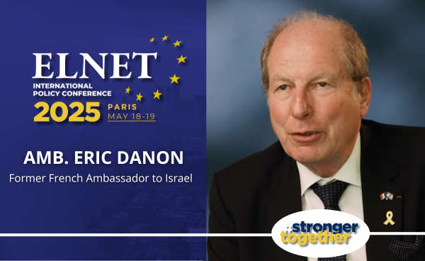 Amb. Eric Danon — Former French Ambassador to Israel